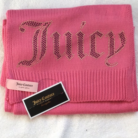 NWT Juicy Couture Black Label Scarf💥Reduced Sale Price💥 - Picture 1 of 3